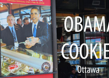 Obama cookies au Moulin de Provence Ottawa