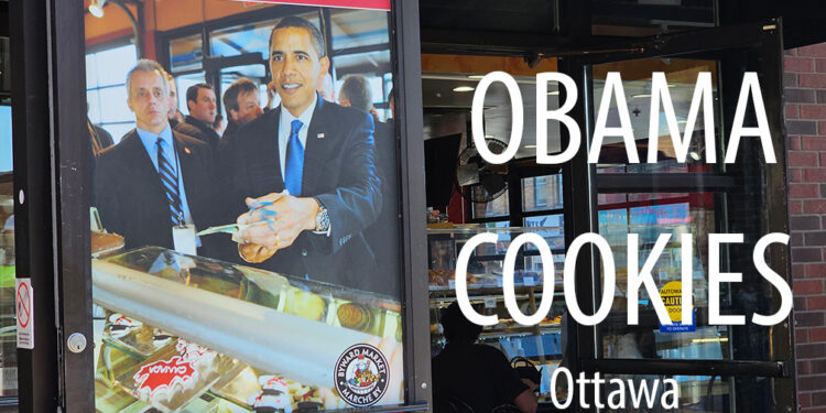 Obama cookies au Moulin de Provence Ottawa
